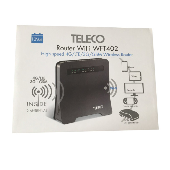 Routeur Wifi van portable 4 G WFT402 Teleco RG-650381
