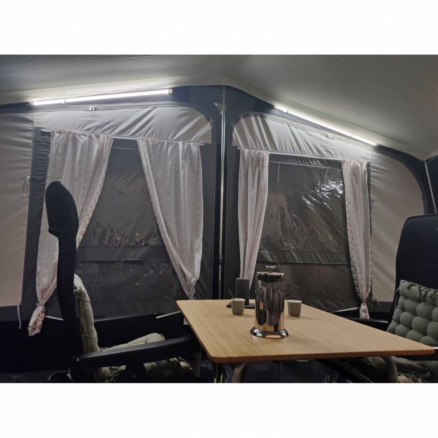 Accessoires et pièces détachées pour caravane camping car OFO-162SLED -  Plafonnier 162 Carré Argent 1000Lm 12 Vdc Lumière Froide LED - OFOLUX
