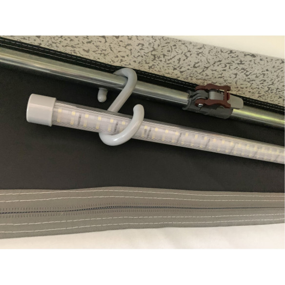 Lampe tube à suspendre Lumino pour auvent Soplair RG-122152