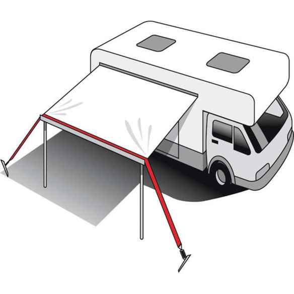 Sangles d'arrimage anti-vent universelles et SummerLine RG-386090
