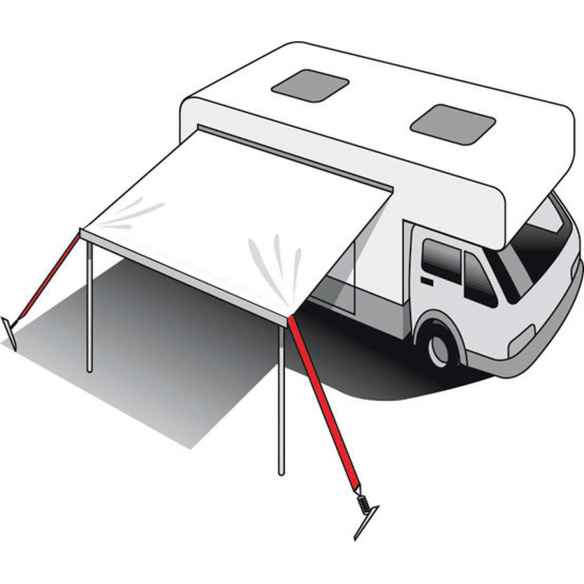 Sangles d'arrimage anti-vent universelles et SummerLine RG-386090