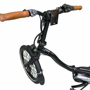 Panier de vélo, panier avant de guidon de vélo, vélo d'équilibre  polyvalent, panier de voiture électrique amovible pour Noir A