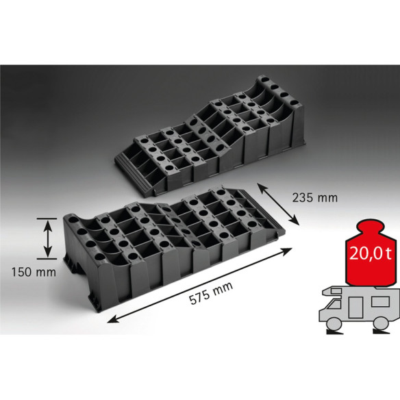 Cales XL de stabilisation pour camping-car Froli RG-413127