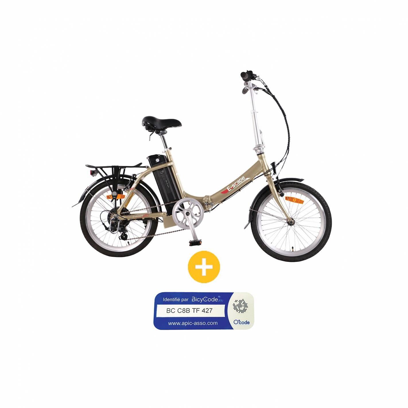 Béquille latérale Vélo - Vélo- Réglable - 34 à 39 CM - Inox