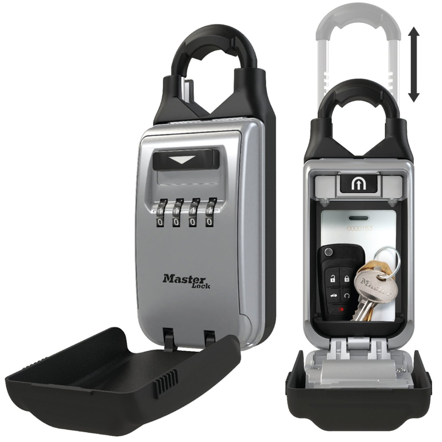 Coffre à clé sécurisé avec anse ajustable  RG-101384