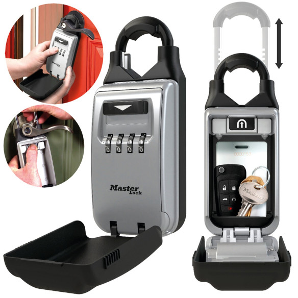 Coffre à clé sécurisé avec anse ajustable  RG-101384