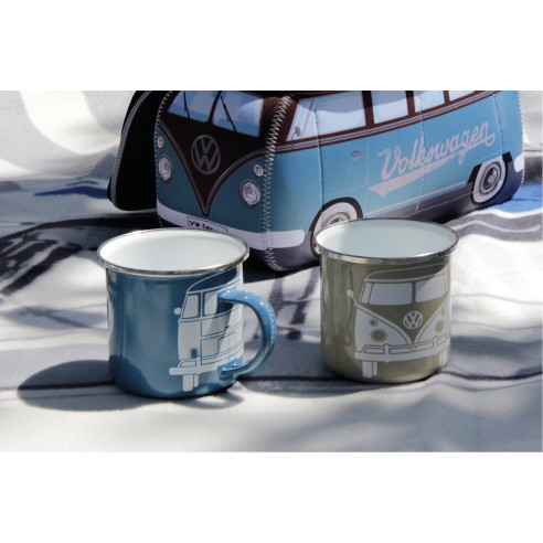 Coloris : Bleu et beige VW Collection RG-914518