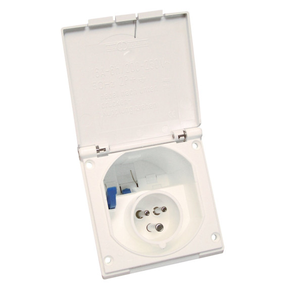 Socle mâle encastrable CEE 17 pour raccordement HABA RG-357231