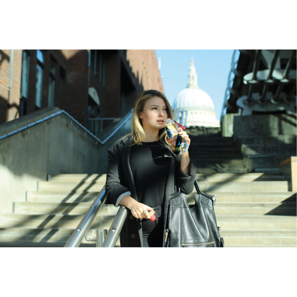 Gourde avec charbon Binchotan Eau Good Black+Blum RG-316971