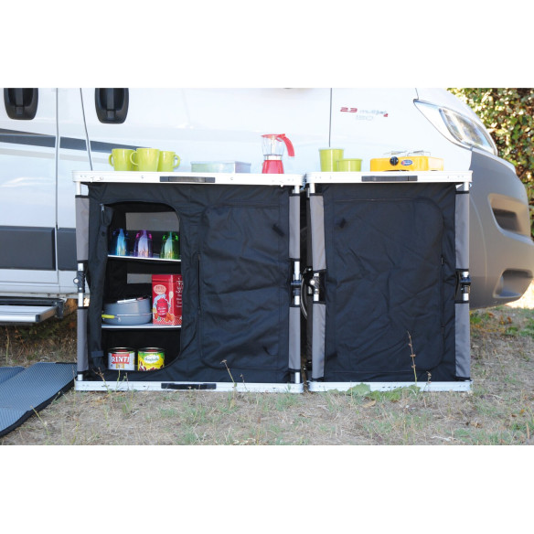 Meuble étagère camping montage rapide  RG-070792