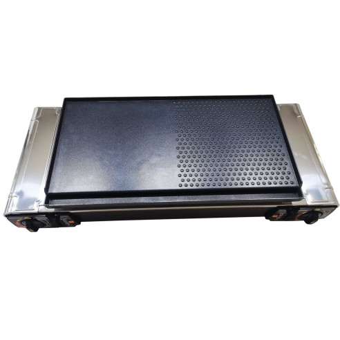 Plancha / Grill pour réchaud à gaz portable 2 Incasa RG-215738