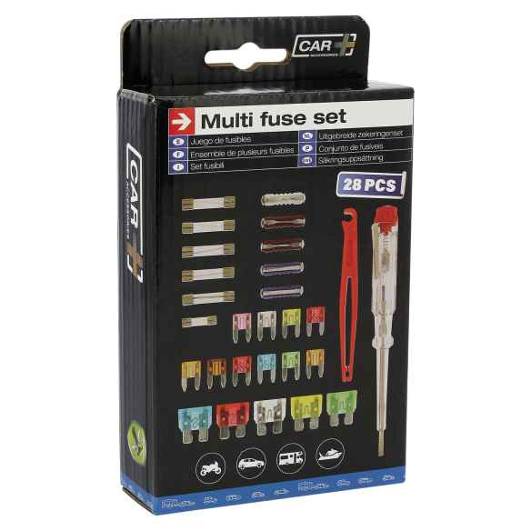 Boîte de fusibles 2A à 75A Accessoires 28 pièces  RG-751724