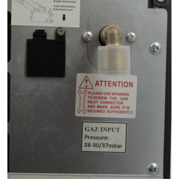 Glacière à gaz butane 42L pour camping car Eza RG-364395