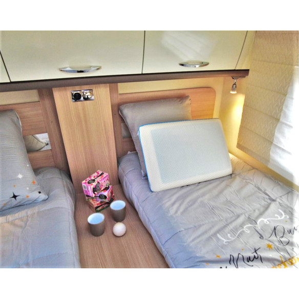 Oreiller fraîcheur à mémoire de forme Incasa RG-661312