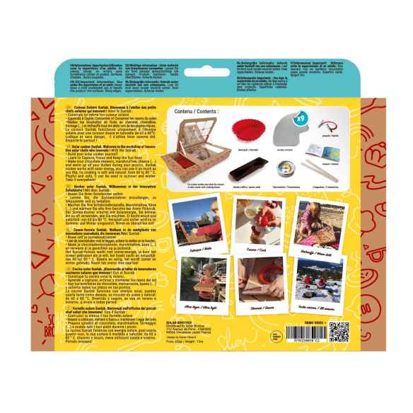 Cuiseur solaire pour enfants Sunlab SOLAR BROTHER RG-216732
