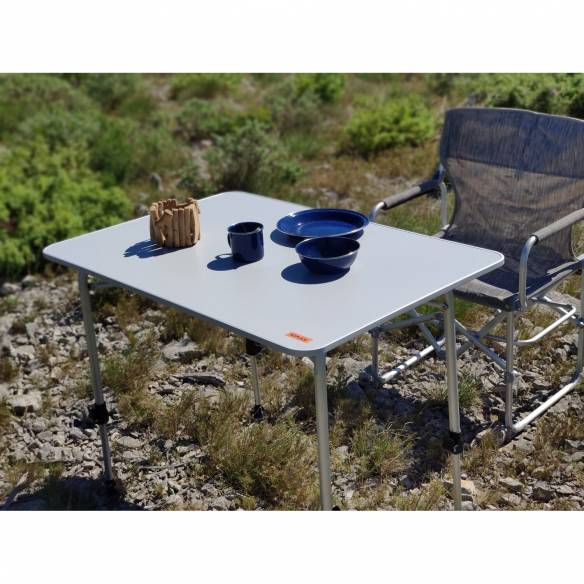 Table de camping pliante Modèle Flex Bambou - Just4Camper Soplair