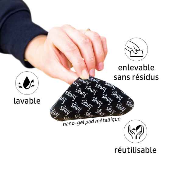 Lot de 2 tasses magnétiques Silwy RG-918491