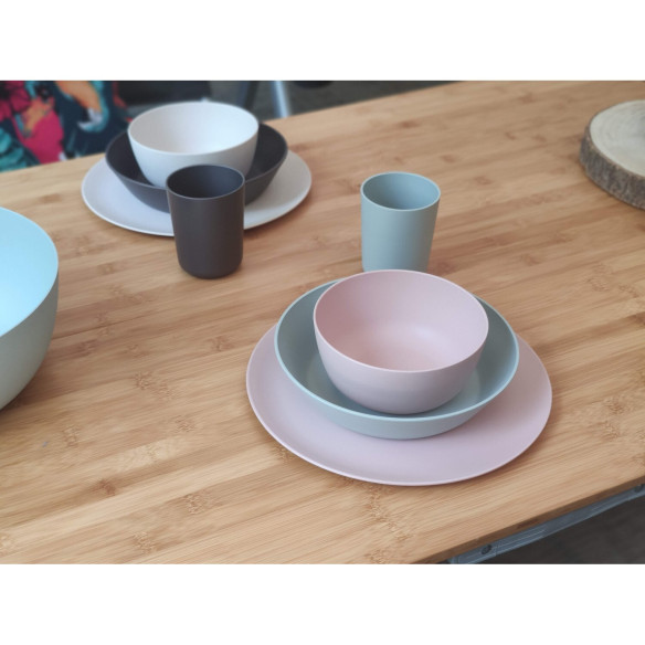 Lot de 4 assiettes plates Incasa RG-915536