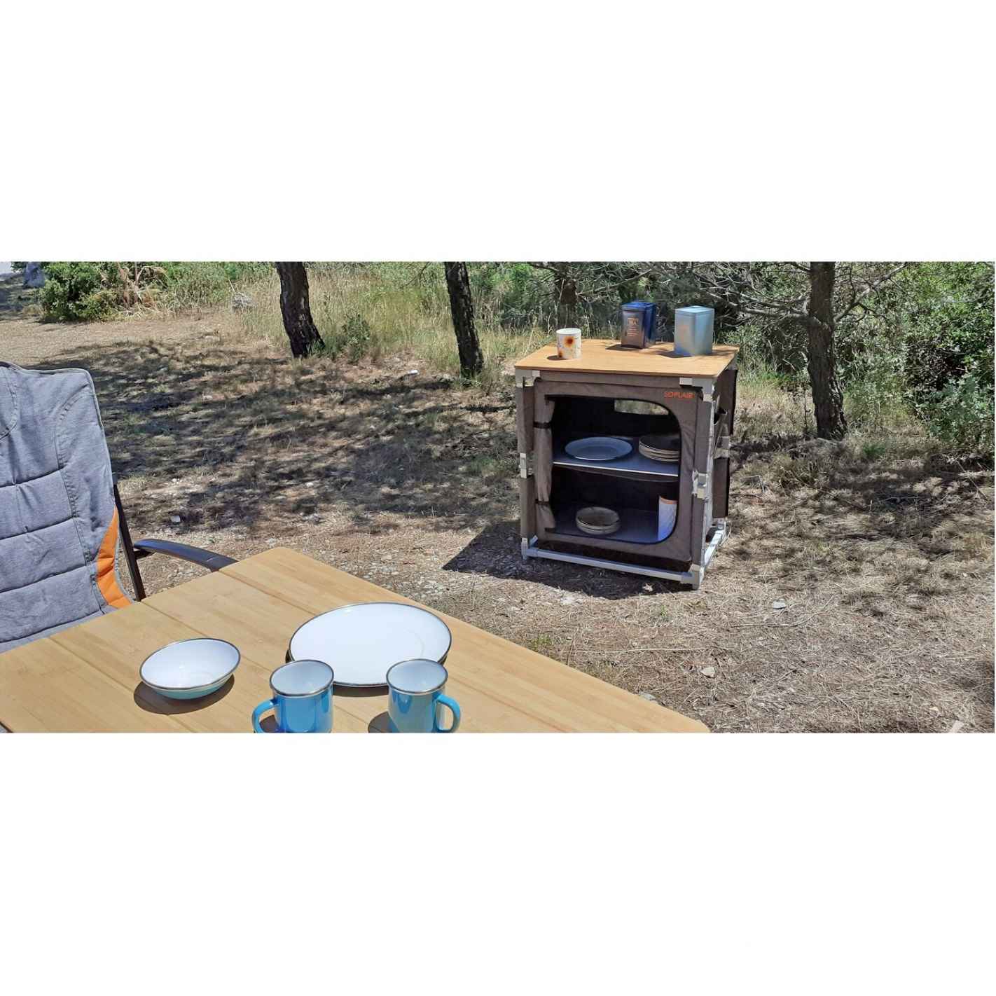 Meuble de cuisine pour camping Aurora - Just4Camper Soplair RG-072887