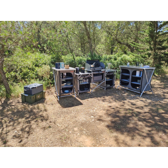 Modèle : Boréal avec 3 étagères Soplair RG-072857