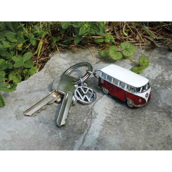 Porte clés 3D rouge VW Collection RG-898370