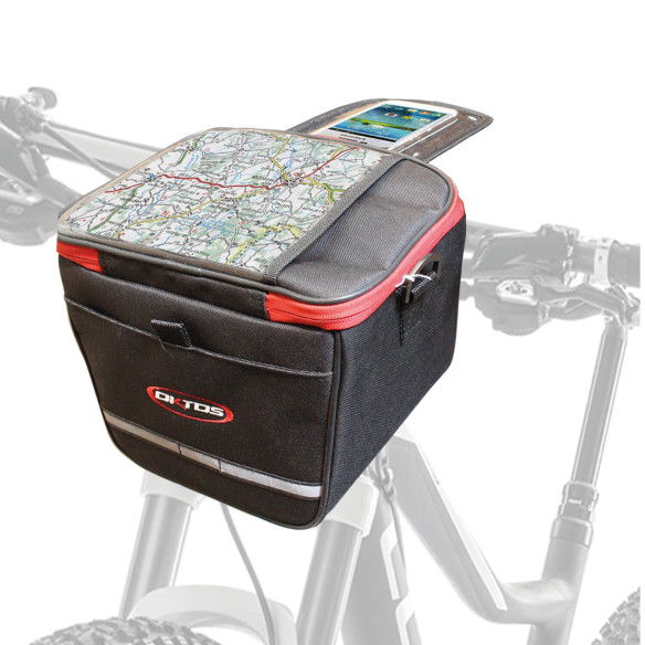 Sacoche avant avec housse Smartphone pour vélo OKTOS RG-145123
