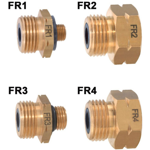 Kit Euro Adaptateur 1, 2, 3, 4 (adaptateur pour bouteille de gaz)