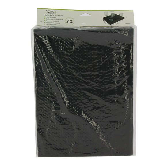 Porte verres en mousse Incasa RG-912452