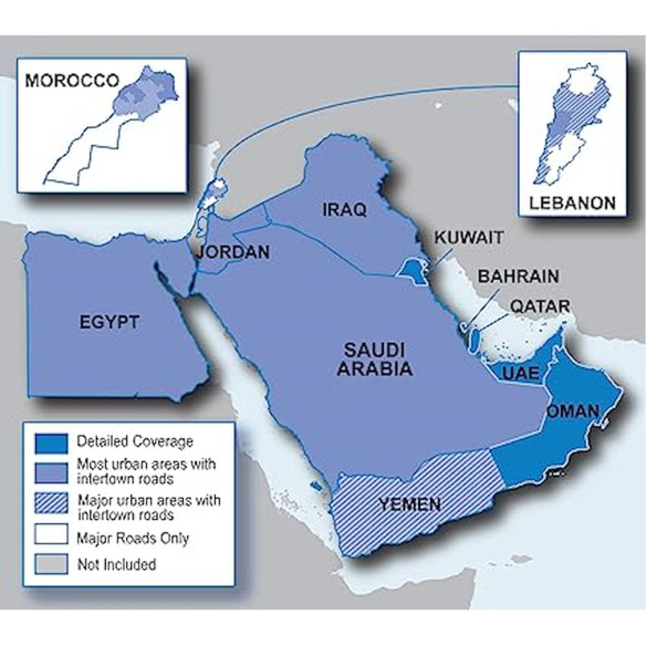 Cartographie City Navigator Afrique du Nord et Garmin RG-659390