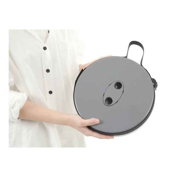 Tabouret télescopique gris Mini Max stool RG-073843