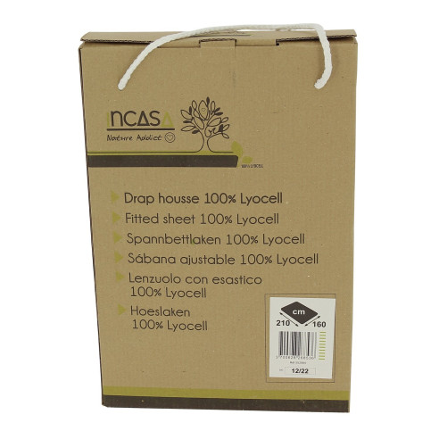 Drap housse en Lyocell Incasa RG-0Q48619