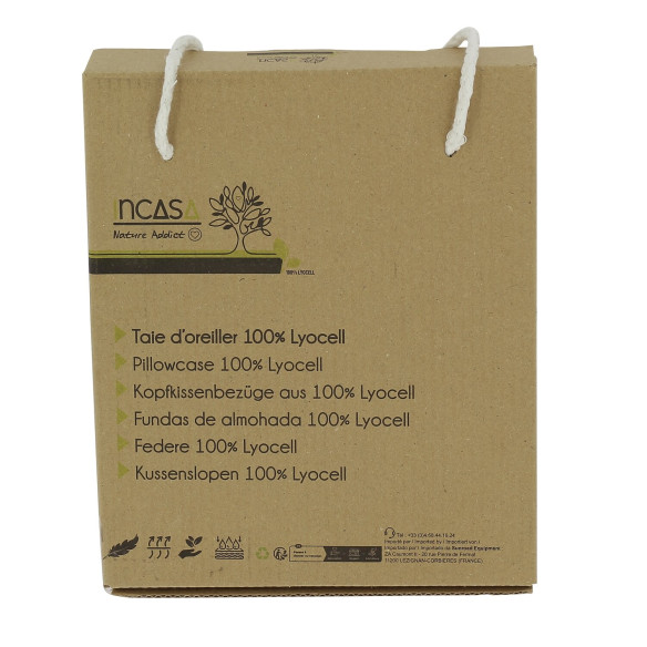 Taie d'oreiller en Lyocell Incasa RG-661333