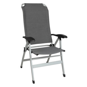 Chaise de Camping Pliante Inclinable avec Repose-pieds Rétractable