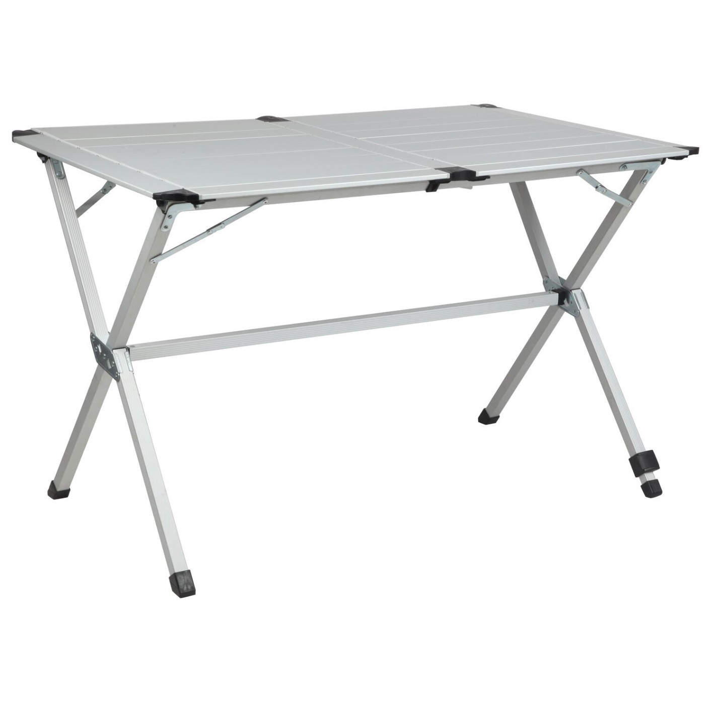 Table pliante en aluminium table de camping table de jardin 6 personnes  hauteur réglable + sac de transport - La Poste