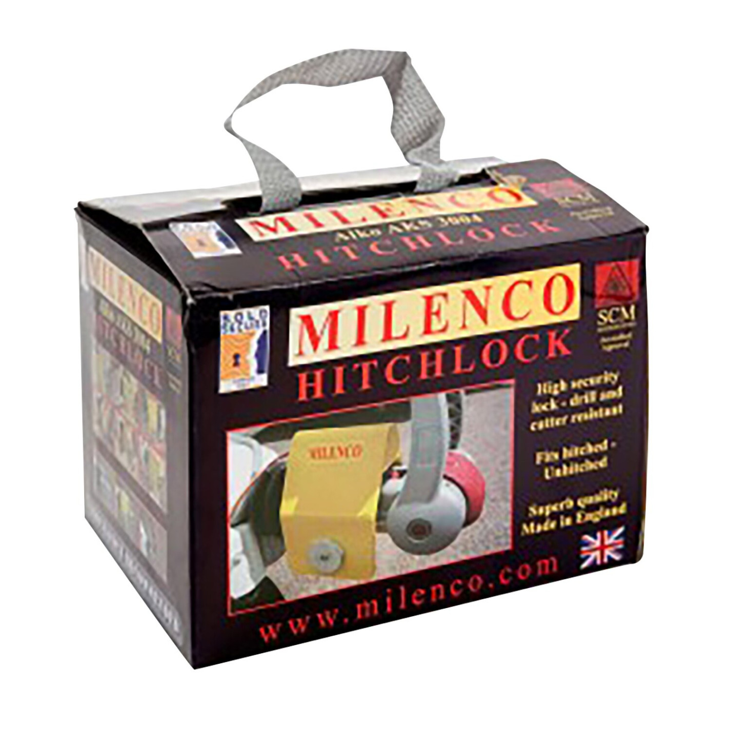 MILENCO Sabot de roue compact C pour caravane et remorque.