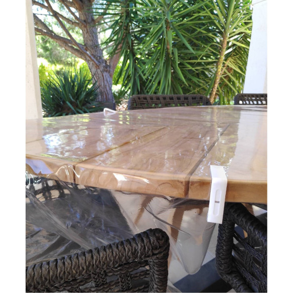 Lot de 4 pinces à nappe Incasa RG-912472