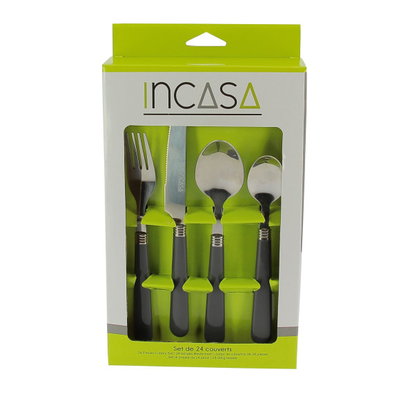 Set de 24 couverts de camping Incasa RG-915507
