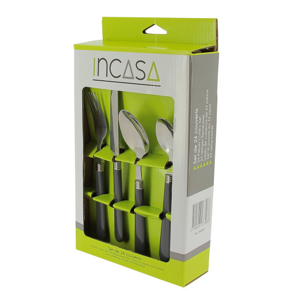 Set de 24 couverts de camping Incasa RG-915507