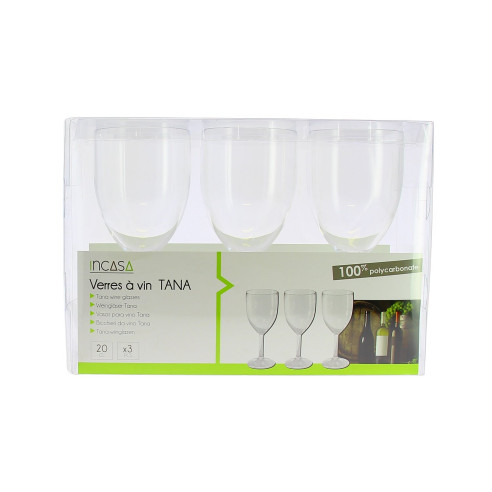 Lot de 3 verres à vin Tana Incasa RG-918472