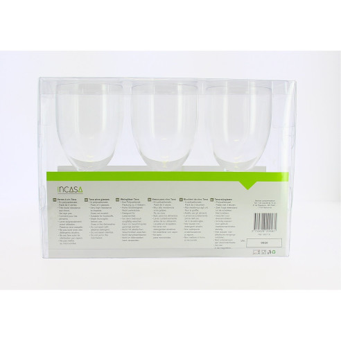 Lot de 3 verres à vin Tana Incasa RG-918472