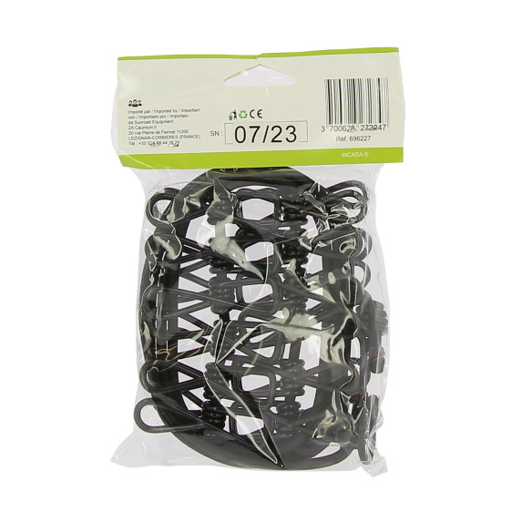 Corde à linge avec 12 pinces Incasa RG-073783