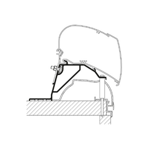 Adaptateur de stores Hobby Caravan 2024 Thule RG-485174