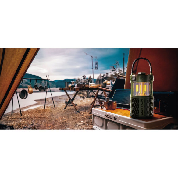 Lampe / enceinte de camping rechargeable Follow Now:Go RG-104835