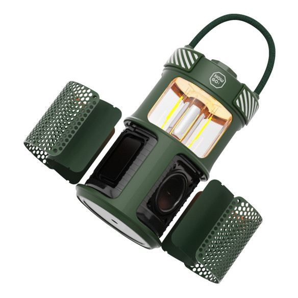 Lampe / enceinte de camping rechargeable Follow Now:Go RG-104835