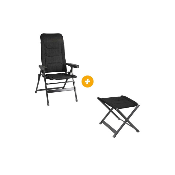 Pack Fauteuil Maestro avec repose Midland PREMIUM RG-BQLD5240