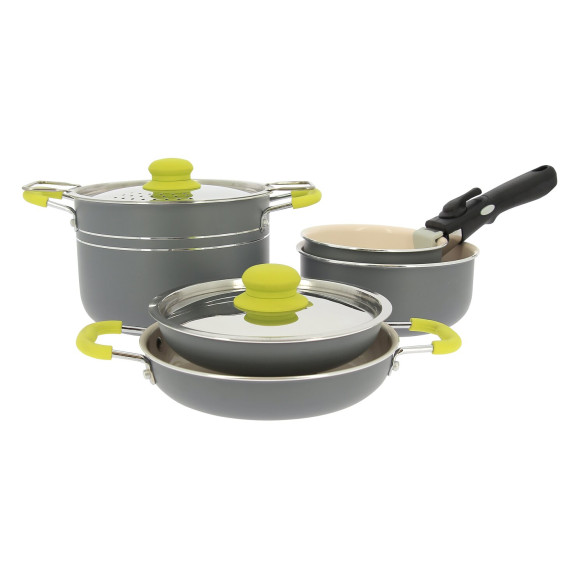 Popote EasyCook avec 8 pièces pour camping-car  Incasa RG-912509