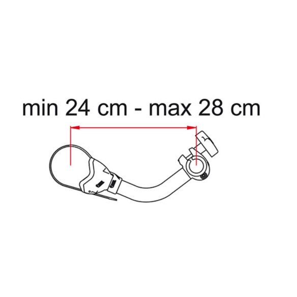 Bike Block Pro pour 2ème vélo. Coloris : Noir Fiamma RG-801178