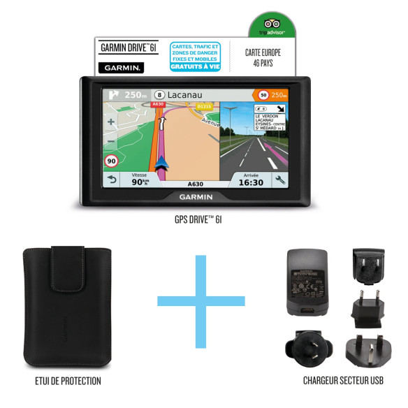 Pack GPS spécial Van/ fourgon Drive 61 Full Garmin RG-659372