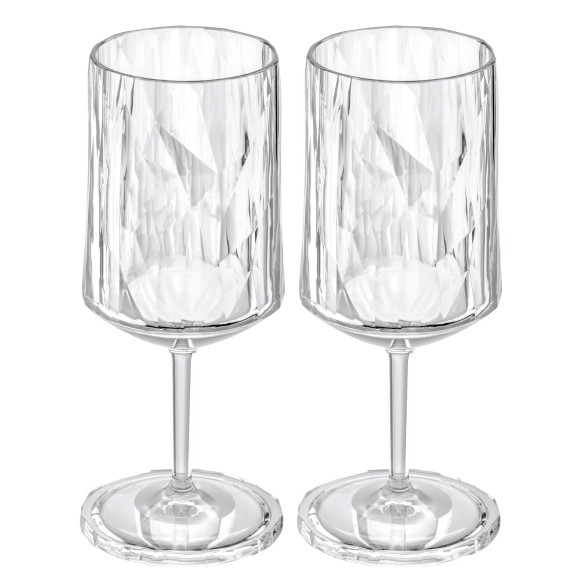 Lot de 2 verres à vin Koziol RG-918408