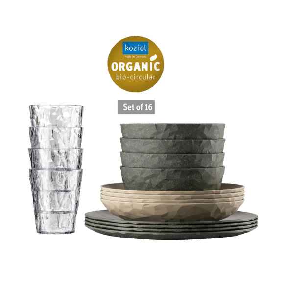 Set de vaisselle 16 pièces Göteborg Koziol RG-918449